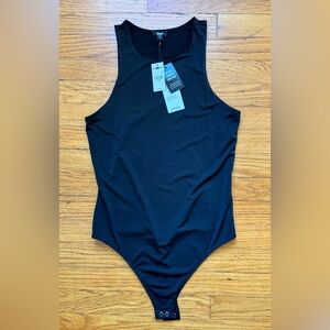 Express Black Body Contour Top